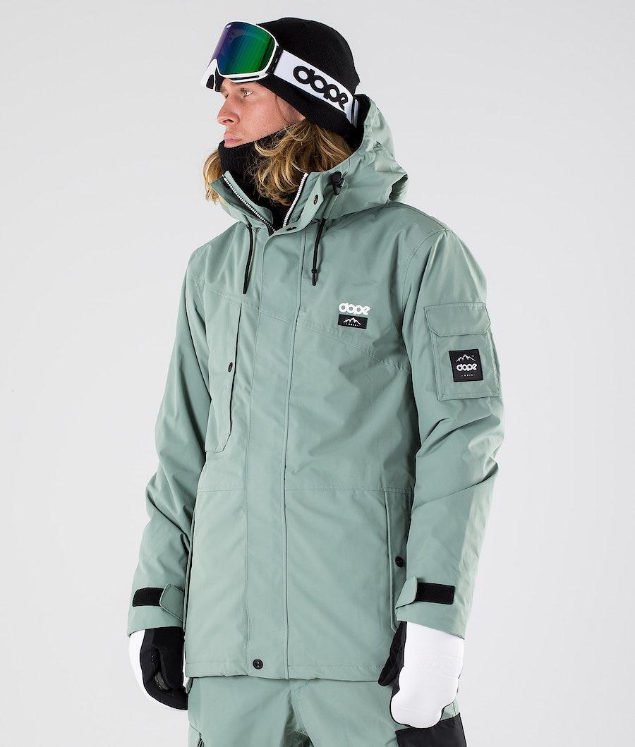 Men's Dope Adept 2019 Snowboard Jacket Faded Green USA | ABFMR-4937