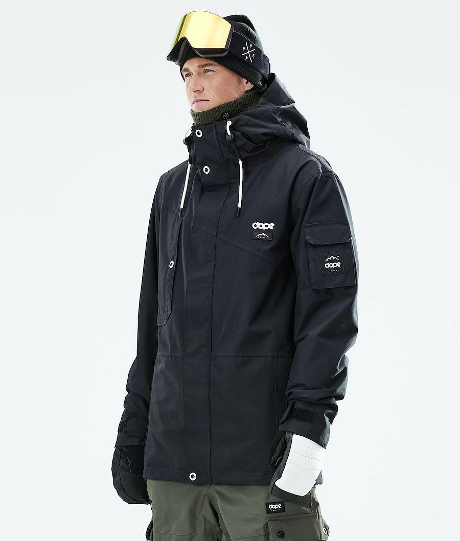 Men's Dope Adept 2021 Ski Jacket Black USA | IGZAV-5179