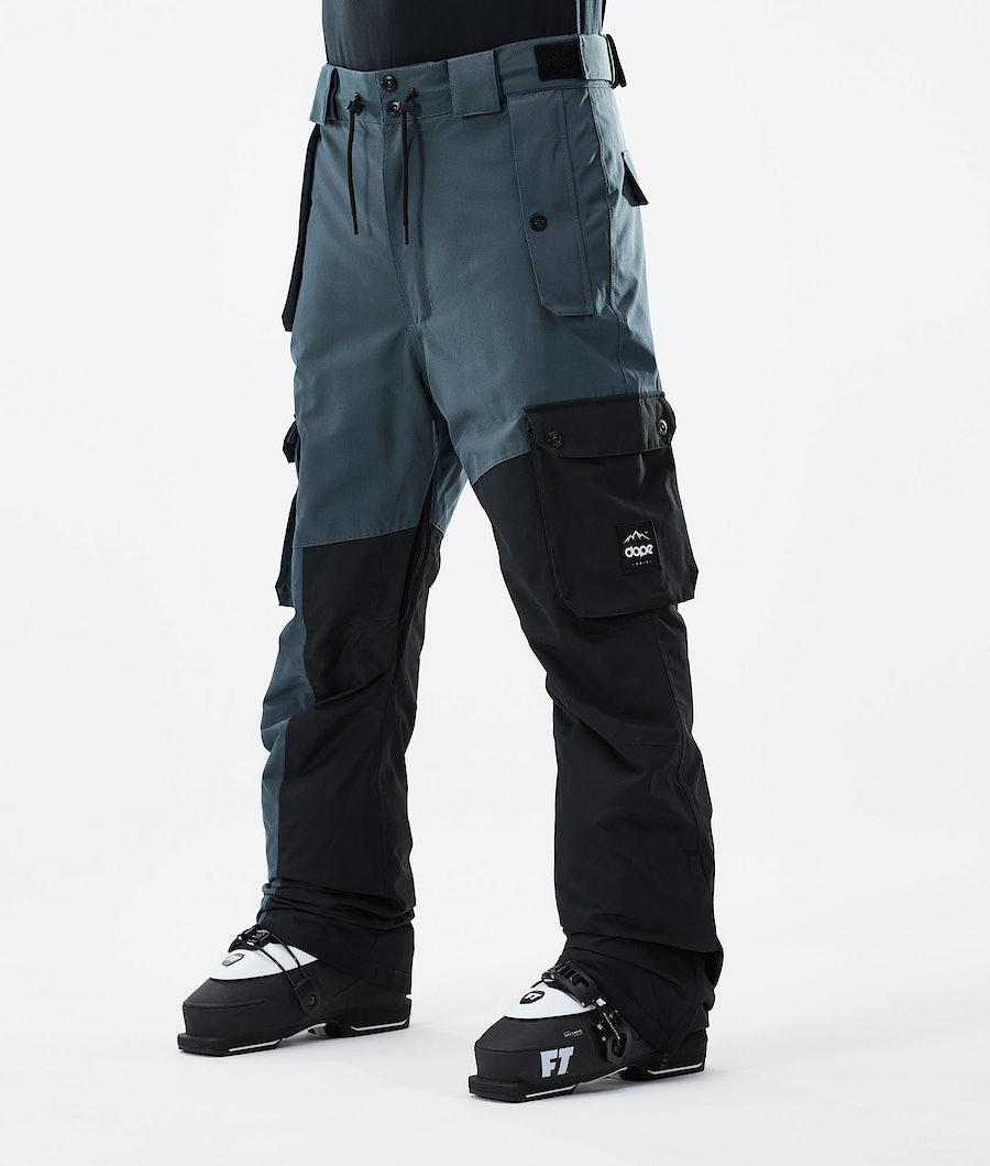 Men's Dope Adept 2021 Ski Pants Metal Blue/Black USA | SDZUH-3217