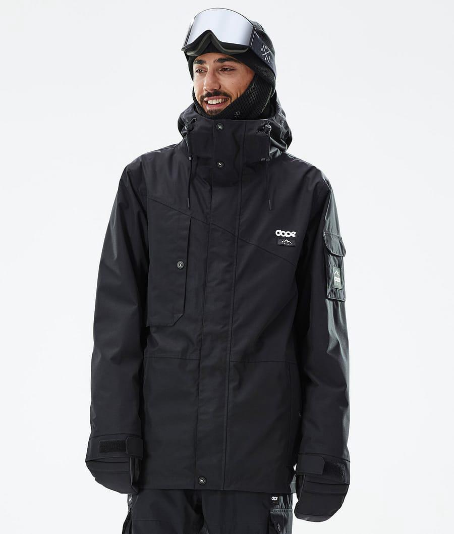 Men's Dope Adept Ski Jacket Black USA | KNFIG-8192