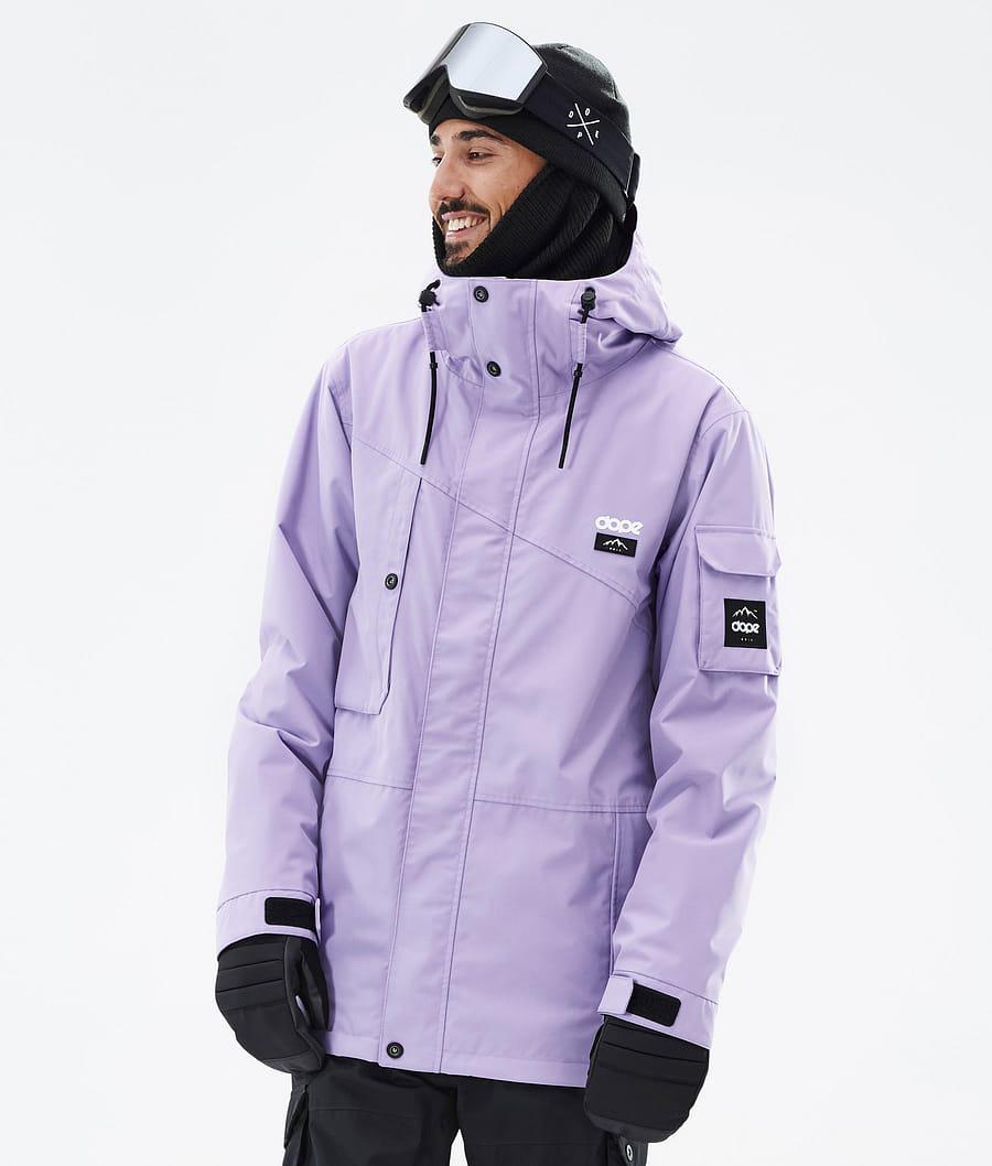 Men's Dope Adept Ski Jacket Faded Violet Purple USA | DJYUA-5096