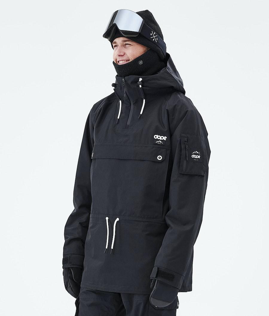 Men's Dope Annok 2021 Ski Jacket Black USA | NIHRV-4728