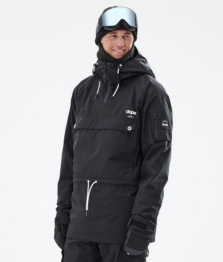 Men's Dope Annok Ski Jacket Black USA | YKHMZ-3978