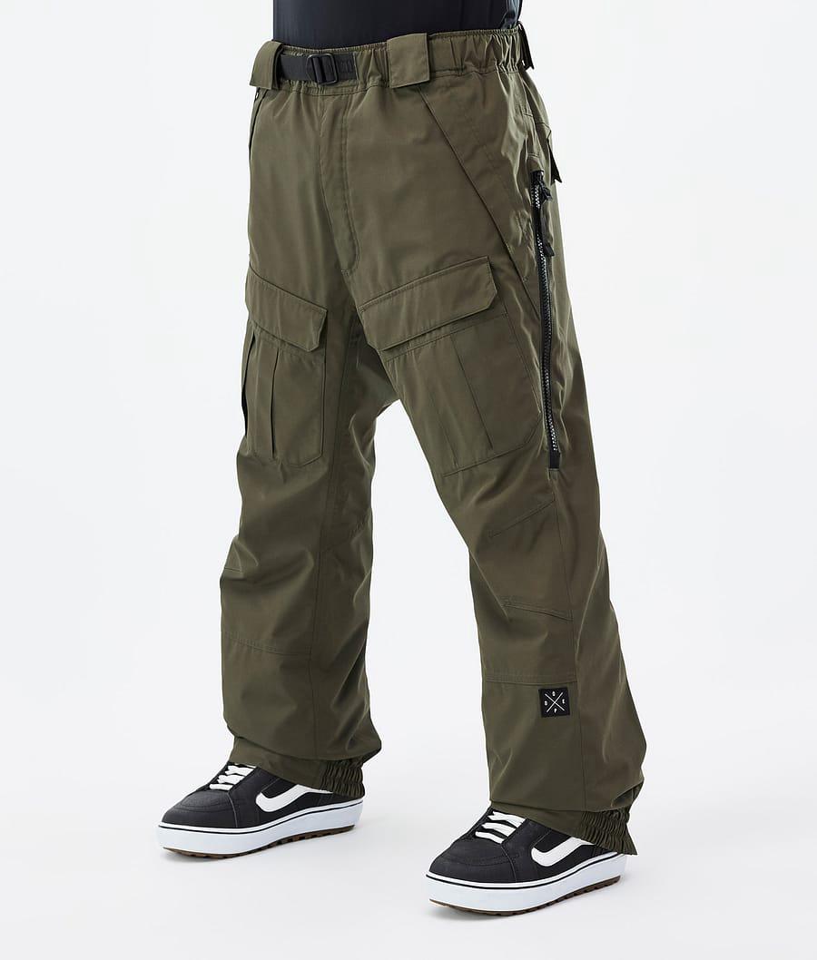 Men's Dope Antek Snowboard Pants Olive Green USA | TPRNC-4596