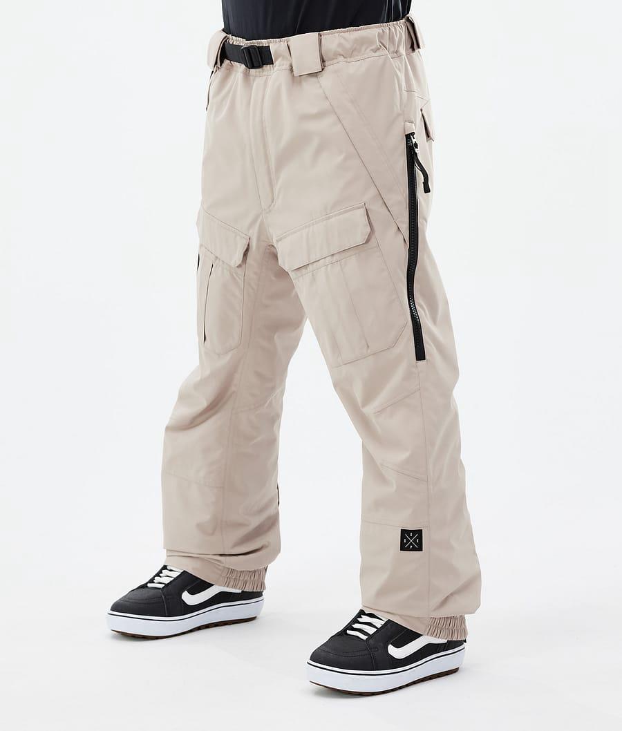 Men's Dope Antek Snowboard Pants Sand Beige USA | AJZFQ-5426