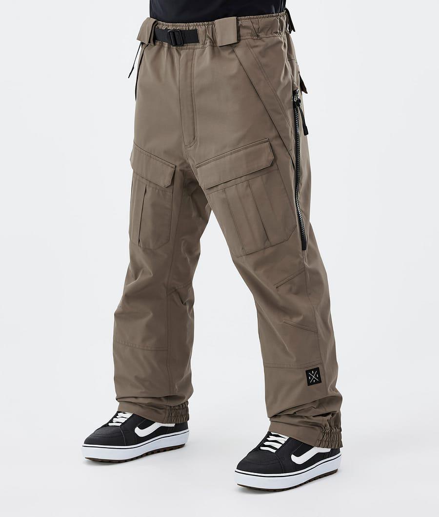 Men's Dope Antek Snowboard Pants Walnut Khaki USA | NFEJW-5290