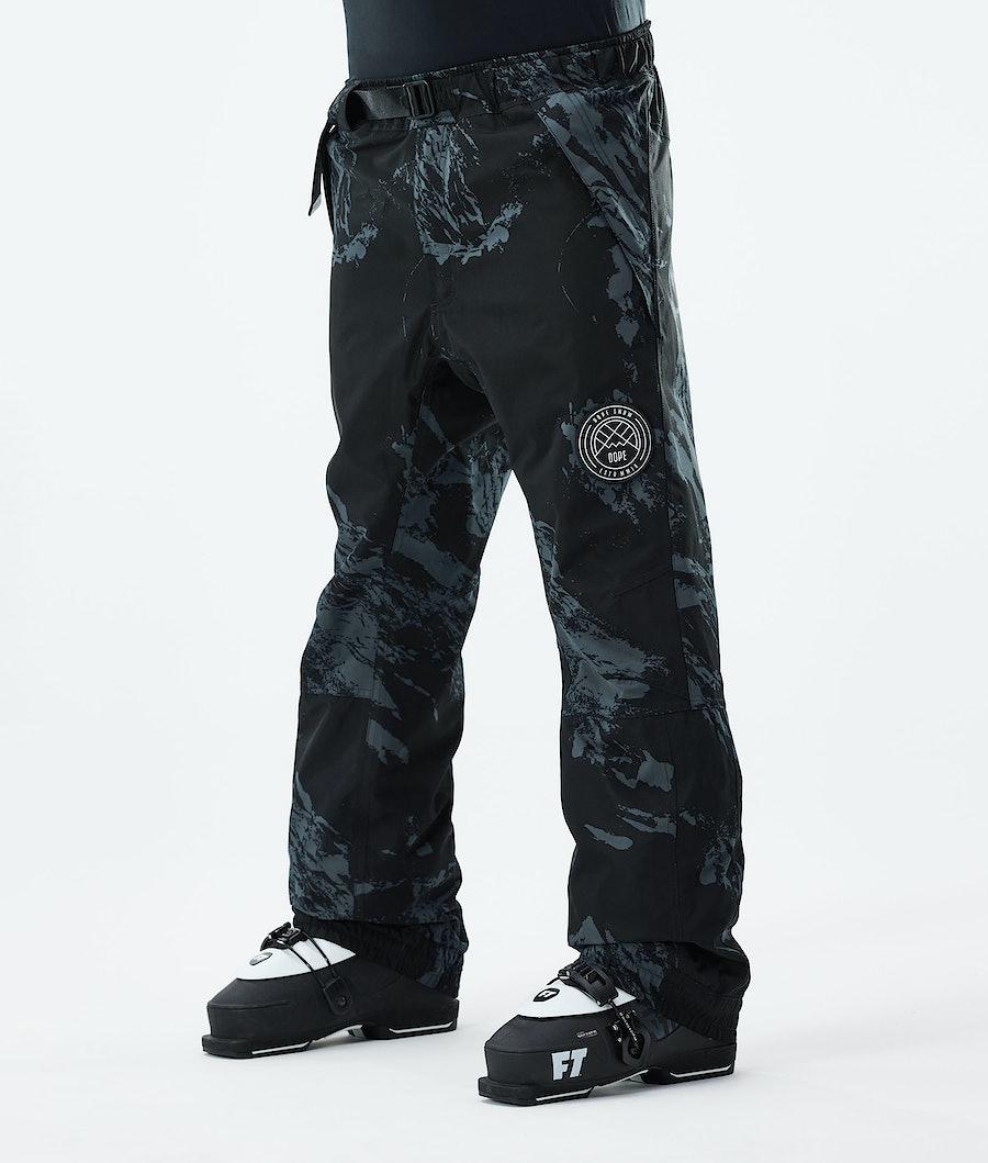 Men's Dope Blizzard 2021 Ski Pants Paint Metal Blue USA | UKDOC-6205