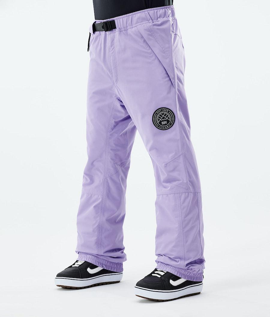 Men's Dope Blizzard 2021 Snowboard Pants Faded Violet Purple USA | ZVJHT-2389