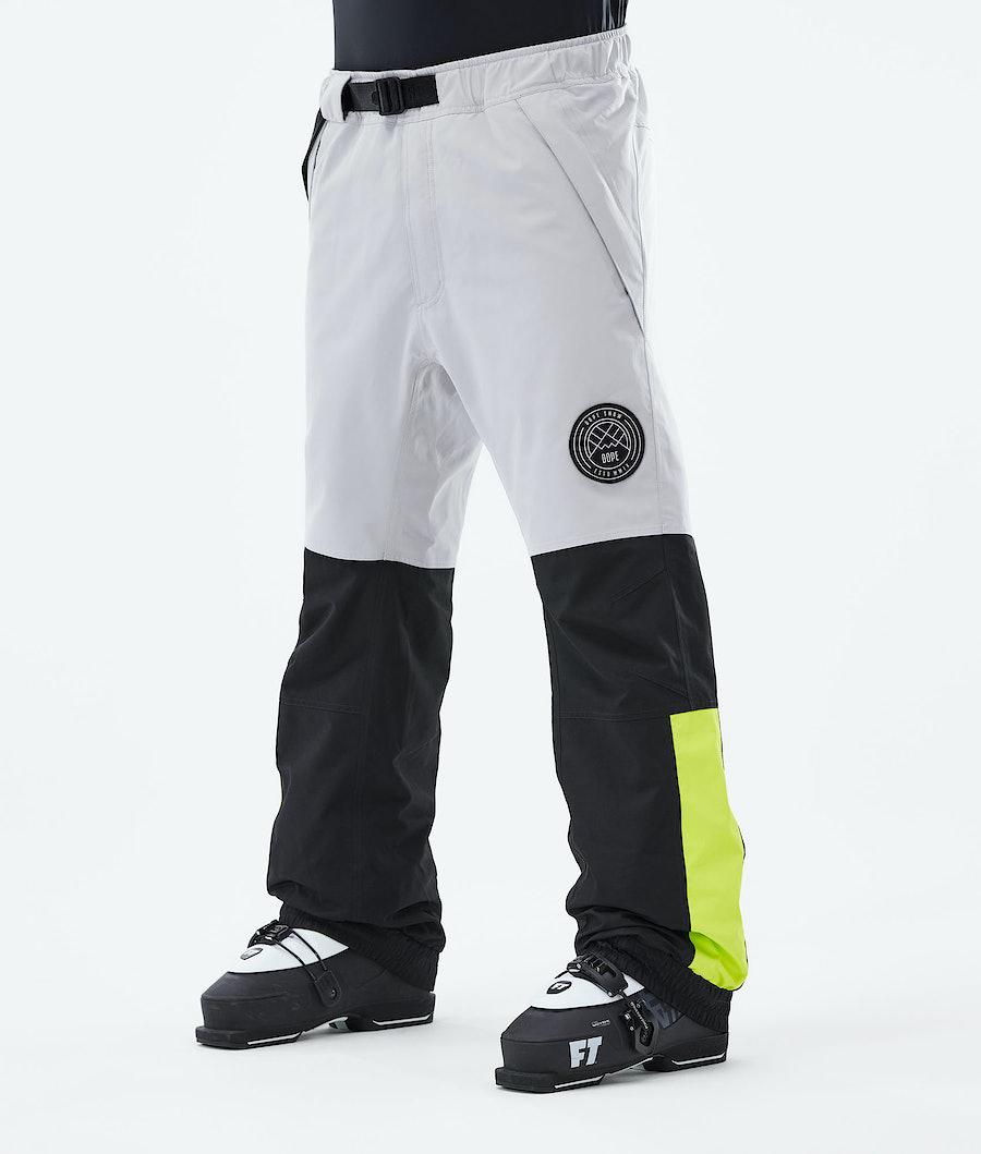 Men's Dope Blizzard LE Limited Edition Ski Pants Multicolor Light Grey USA | EKGHI-5478