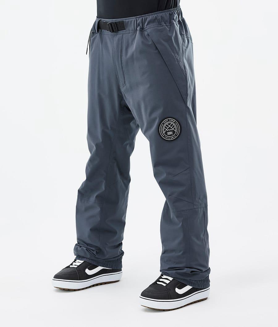 Men's Dope Blizzard Snowboard Pants Metal Blue USA | YQBKN-6314