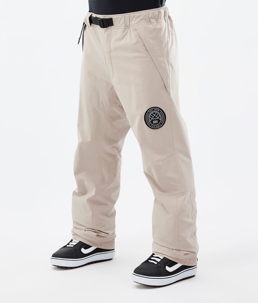 Men's Dope Blizzard Snowboard Pants Sand Beige USA | DWJLE-6278