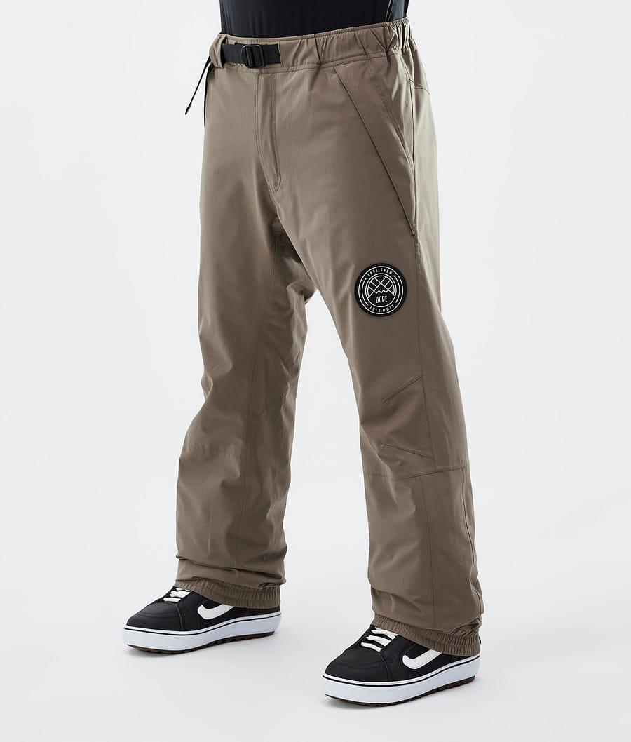 Men's Dope Blizzard Snowboard Pants Walnut Khaki USA | JQIRK-3506