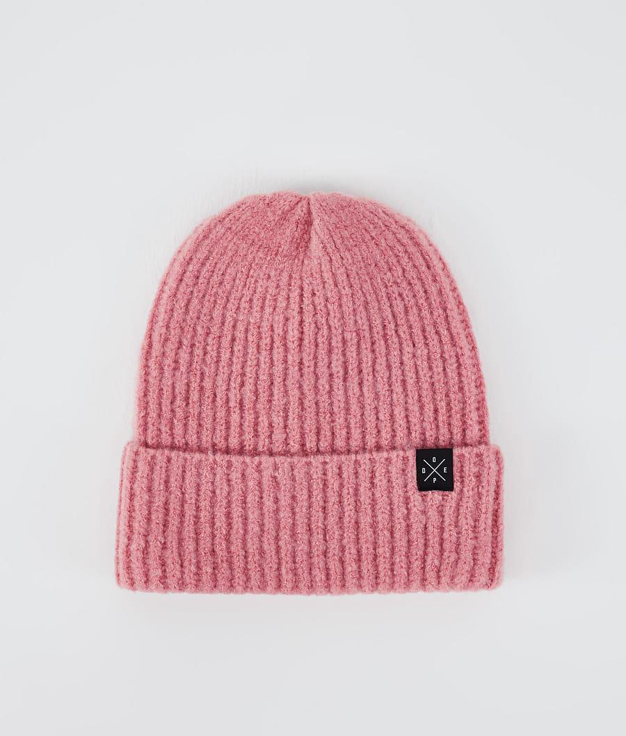 Men's Dope Chunky Beanie Pink USA | RBYEF-2851