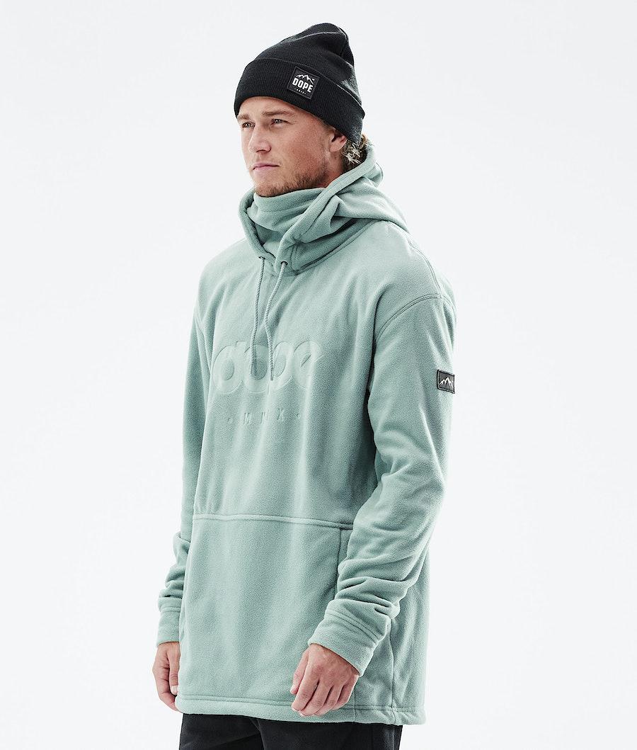 Men's Dope Cozy II 2021 Hoodie Faded Green USA | HAIPB-1689