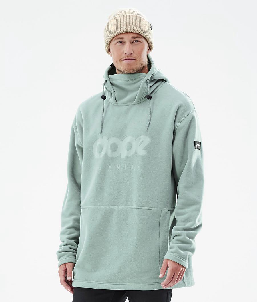 Men's Dope Cozy II Hoodie Faded Green USA | IWZXR-1374