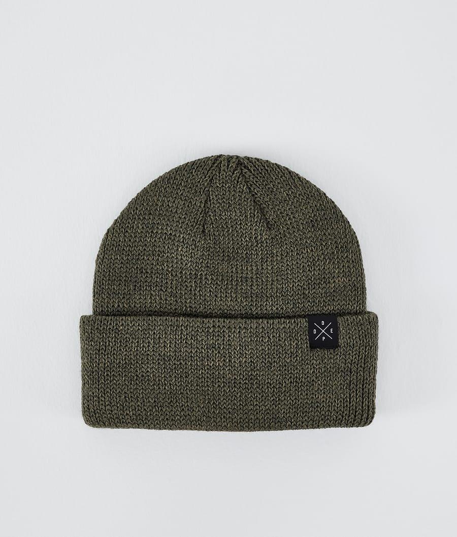 Men's Dope Drifter II Beanie Olive Green USA | FHRCK-6437