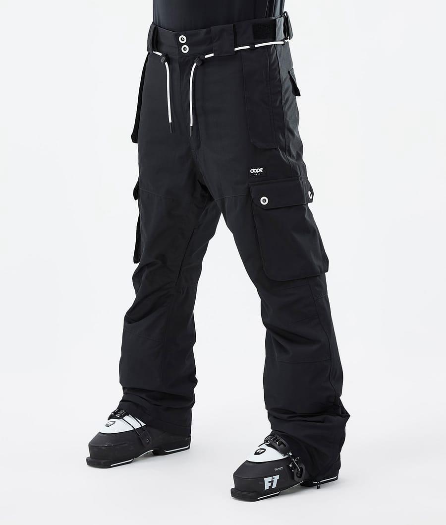 Men's Dope Iconic Ski Pants Black USA | ZXKJD-0389