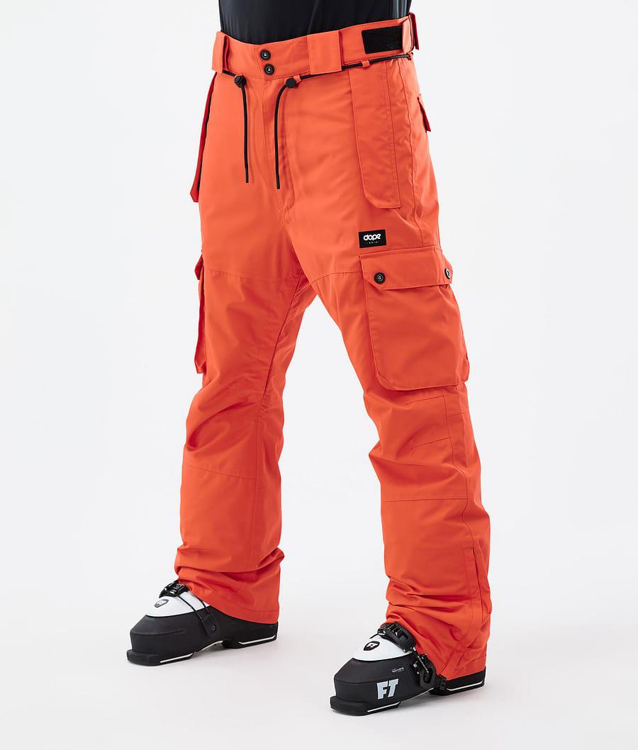 Men's Dope Iconic Ski Pants Orange USA | YJPKA-0517