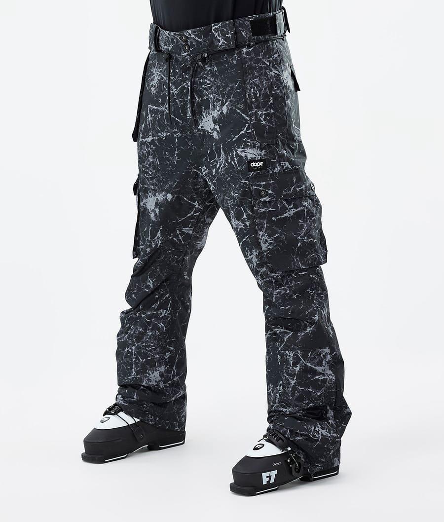 Men's Dope Iconic Ski Pants Rock Black USA | GYCTO-4136