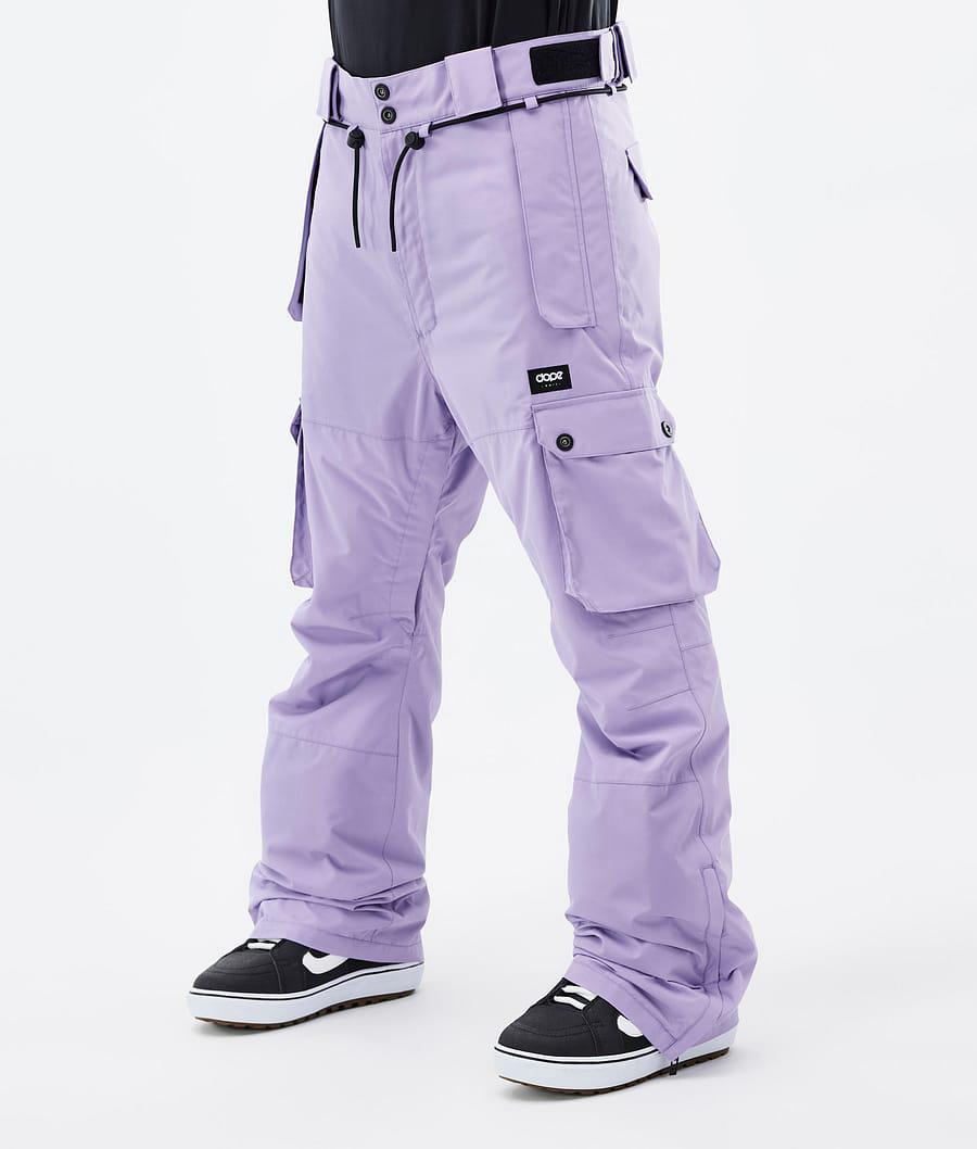 Men's Dope Iconic Snowboard Pants Faded Violet Purple USA | MHPLC-3729