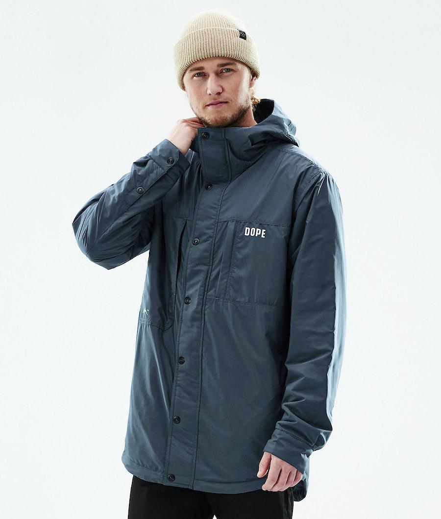 Men's Dope Insulated Midlayer Jacket Metal Blue USA | YLEPJ-7195