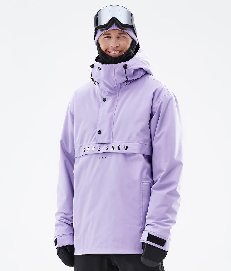 Men's Dope Legacy Snowboard Jacket Faded Violet Purple USA | NAPCH-9567