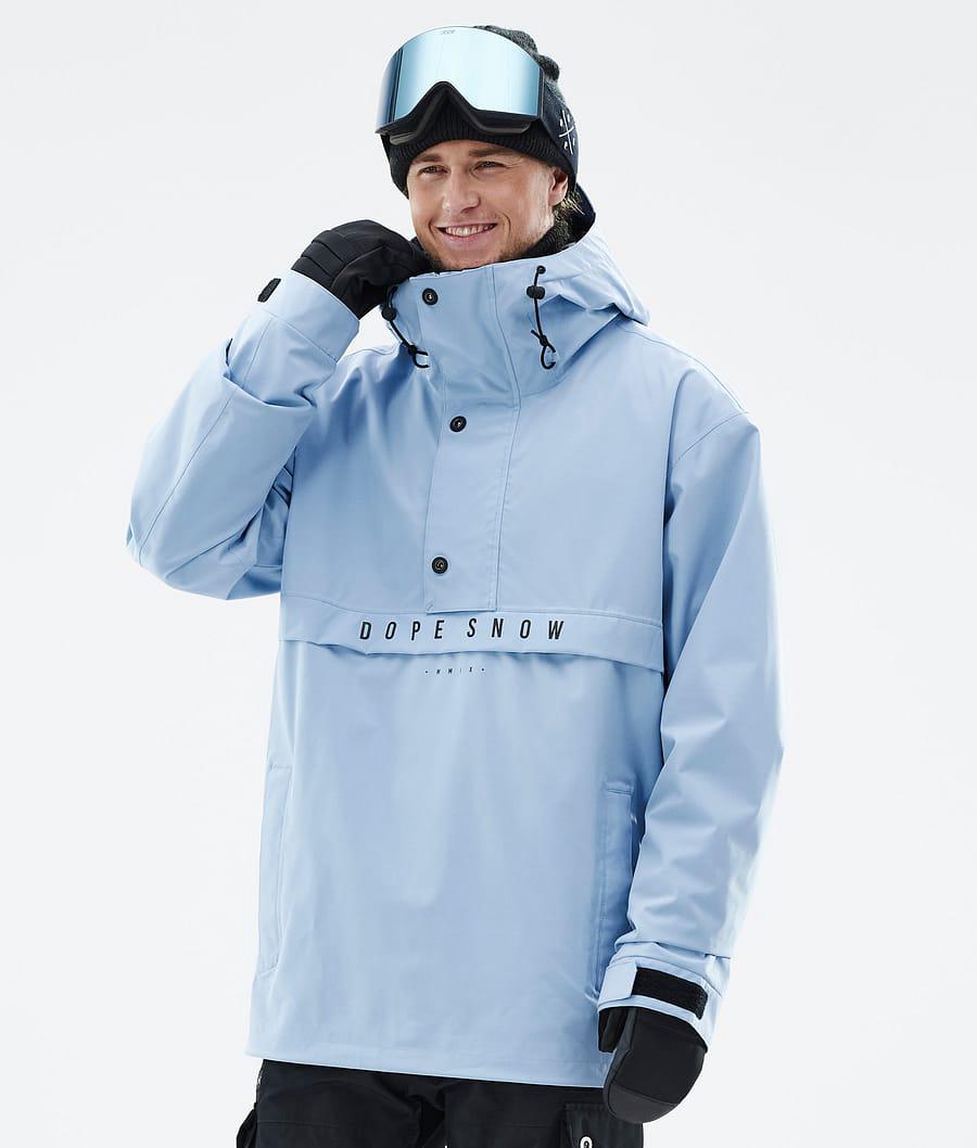 Men's Dope Legacy Snowboard Jacket Light Blue USA | DTEVG-7105