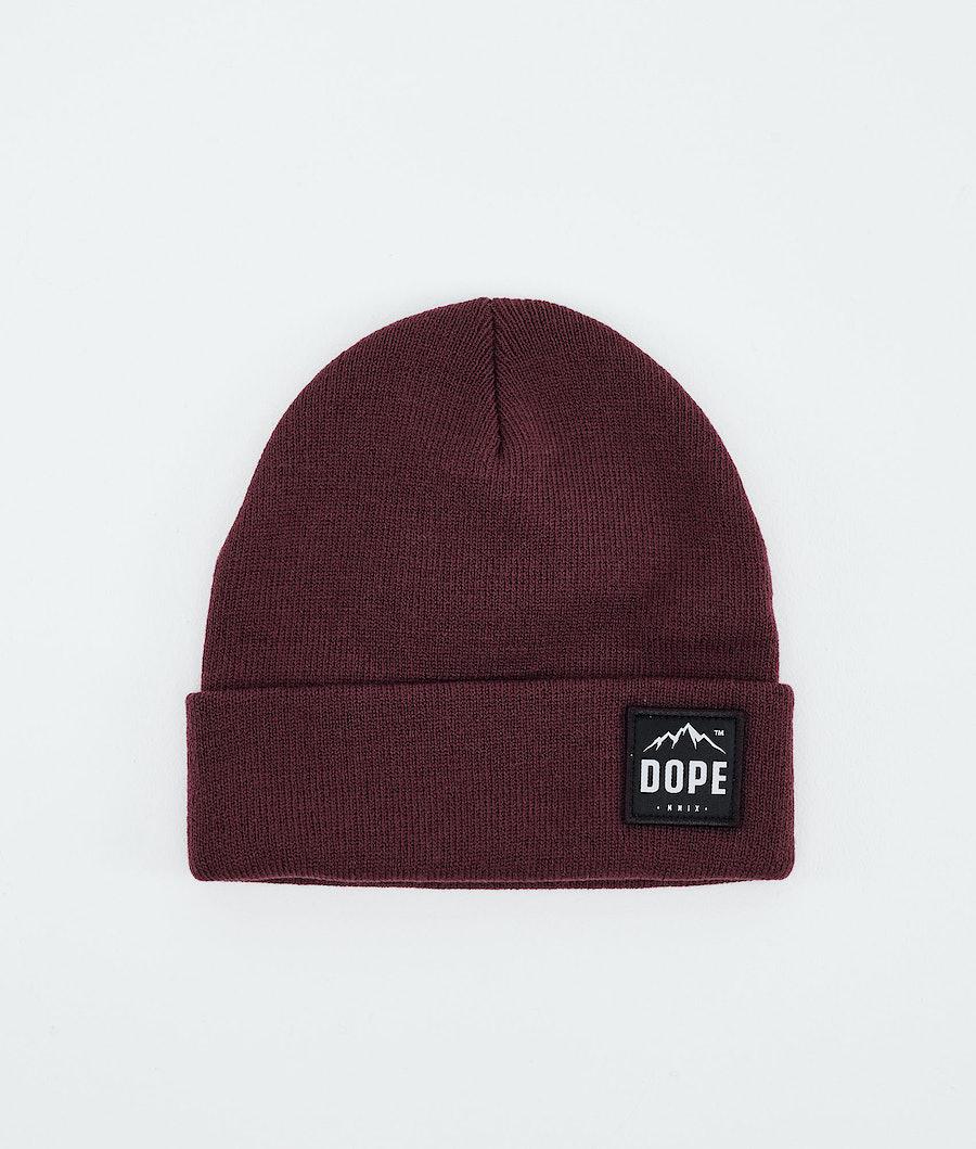 Men's Dope Paradise Beanie Burgundy USA | SIRAD-5641