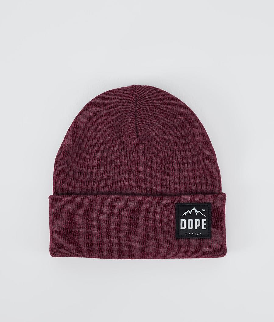 Men's Dope Paradise Beanie Burgundy USA | TPCEF-9451