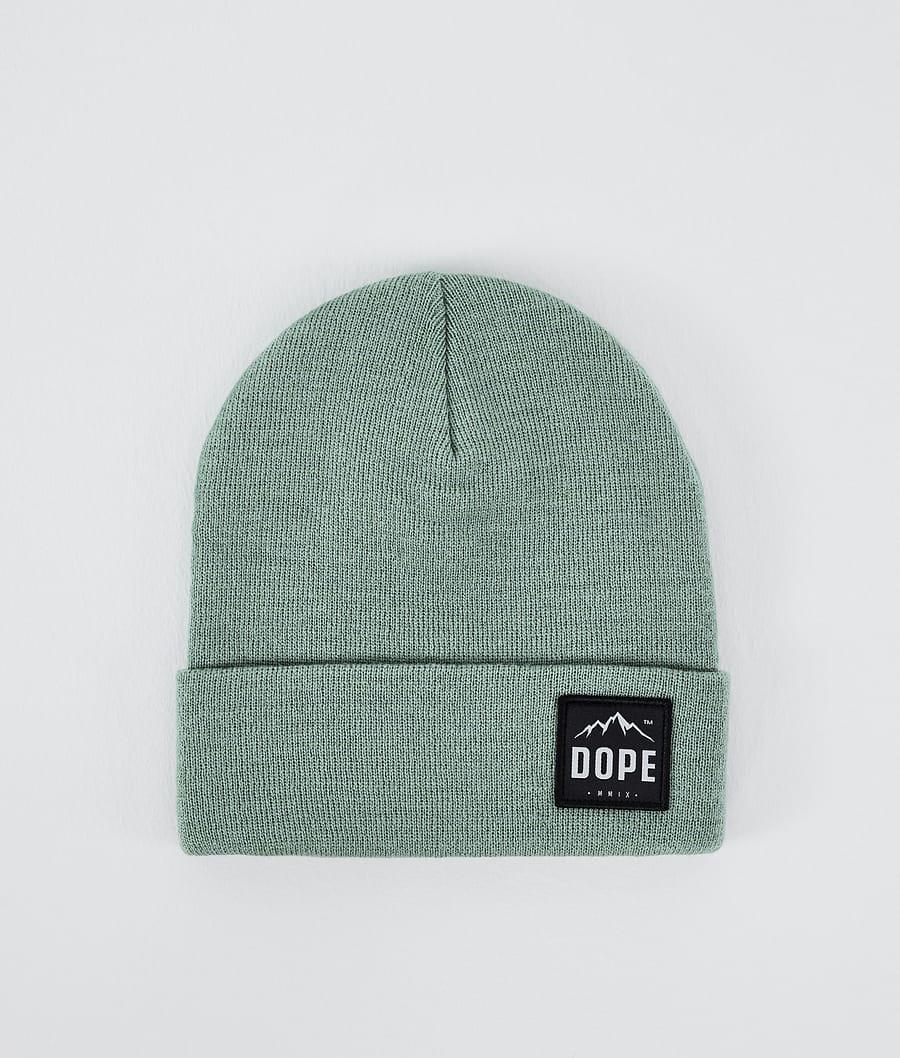 Men's Dope Paradise Beanie Faded Green USA | NVOPJ-8749