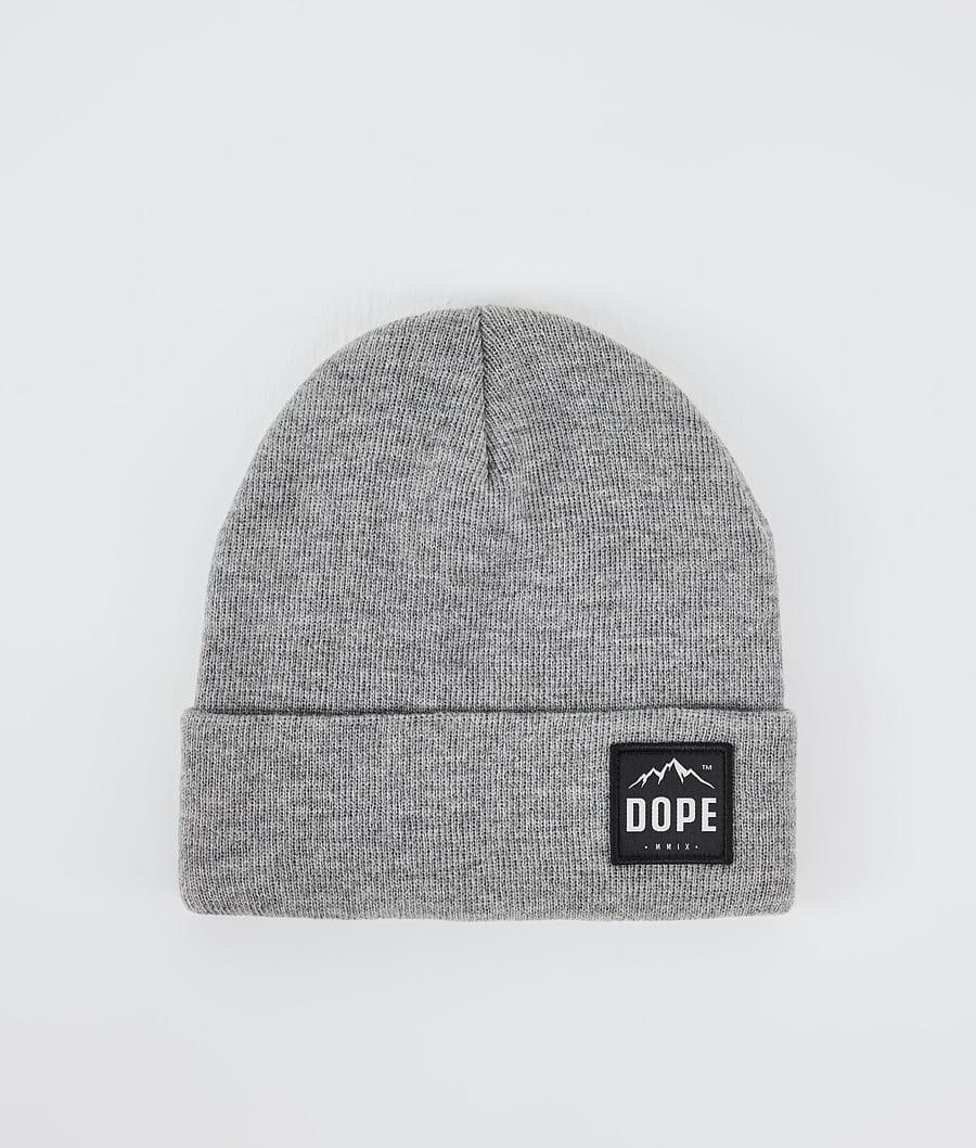 Men's Dope Paradise Beanie Grey Melange USA | DVURF-0198