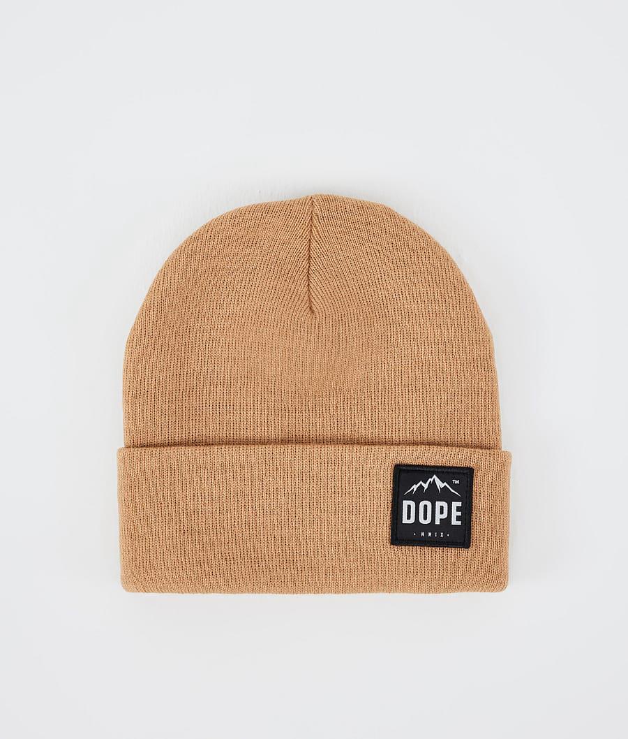 Men's Dope Paradise Beanie Khaki Yellow USA | GBMFY-1763