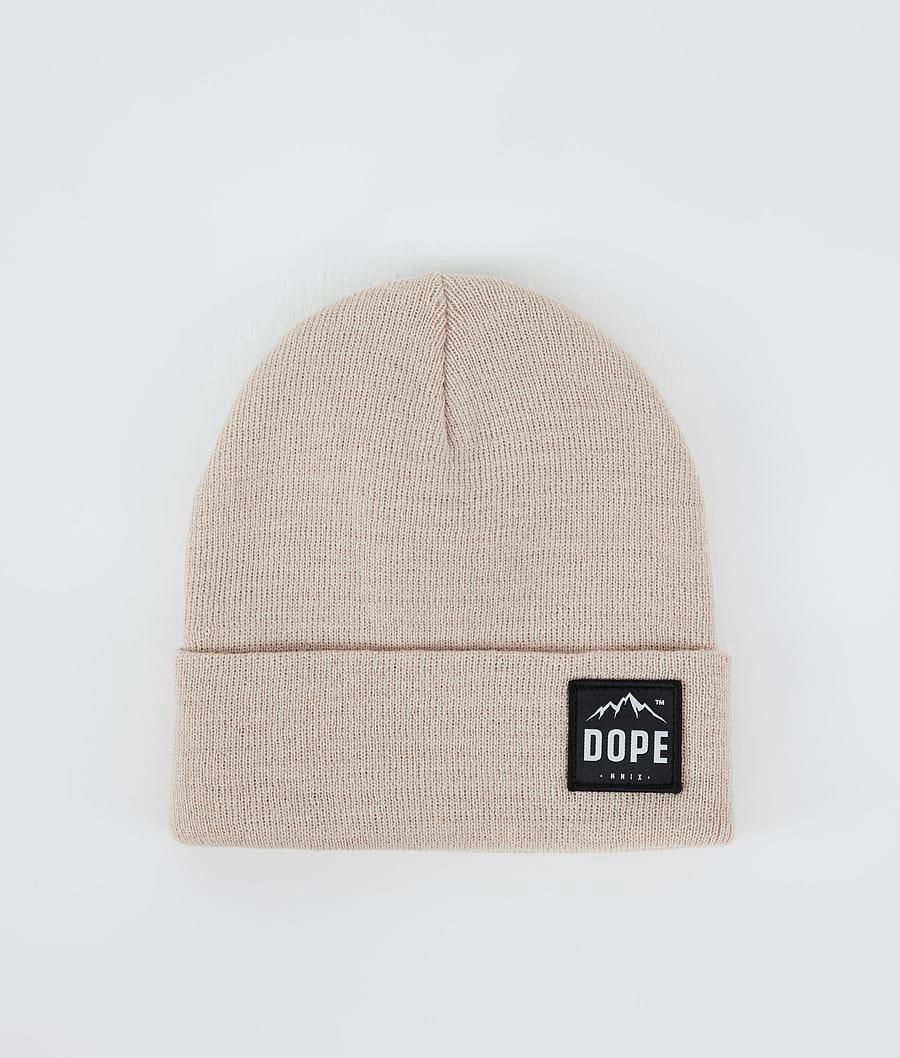 Men's Dope Paradise Beanie Sand Beige USA | LTDZC-7302