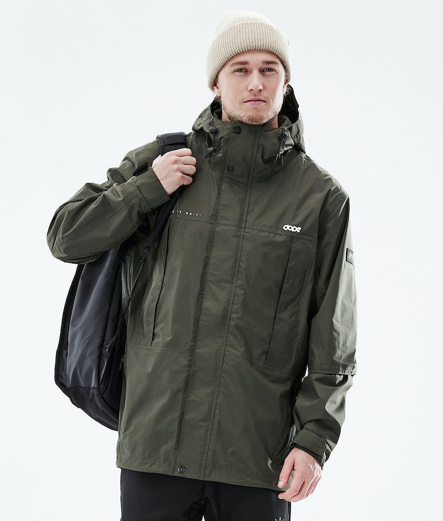 Men's Dope Ranger Light Outdoor Jacket Olive Green USA | JLPOC-7512