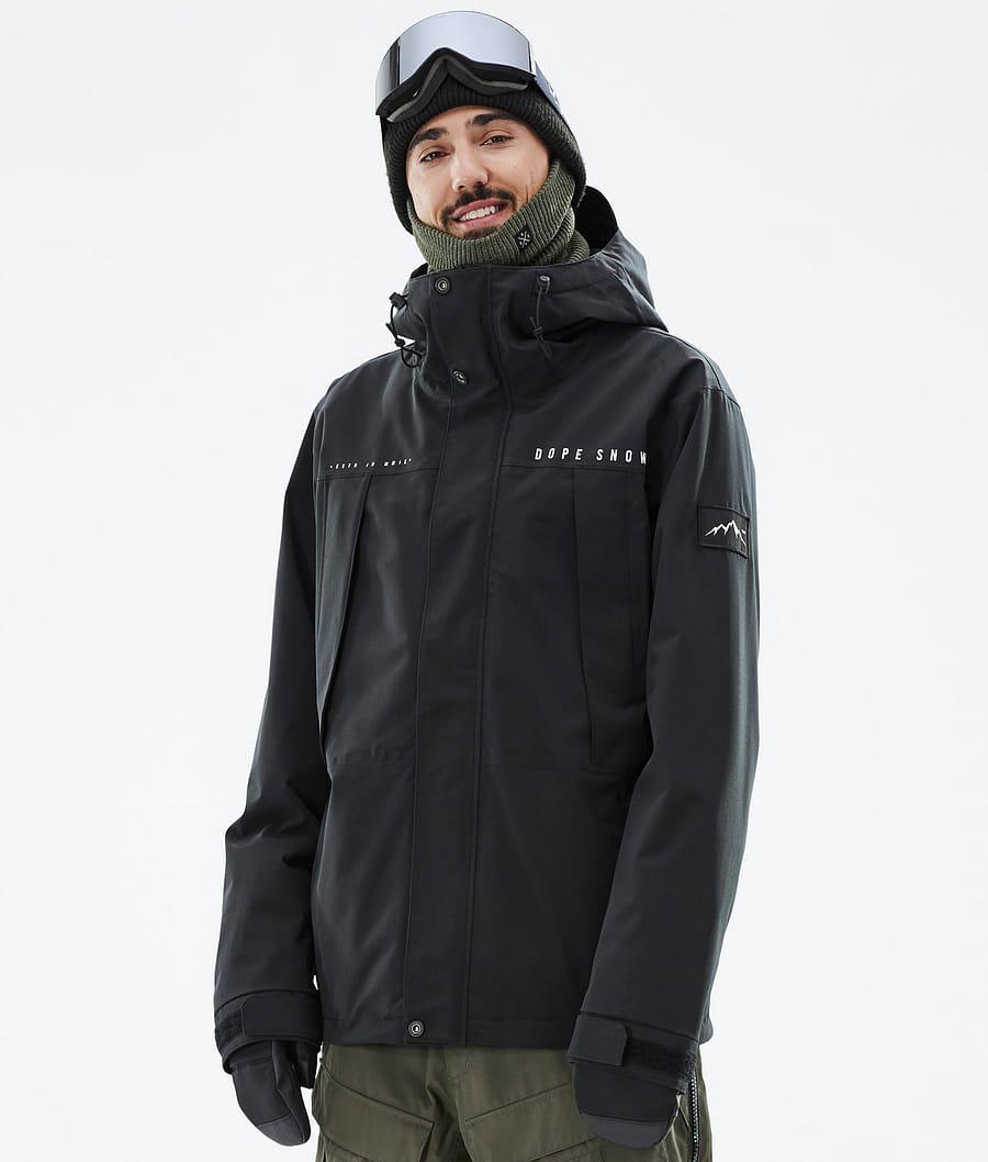 Men's Dope Ranger Ski Jacket Black USA | LNYHO-1826