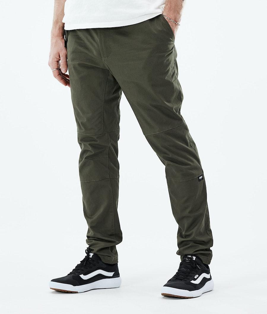 Men's Dope Rover Pants Olive Green USA | MSGAF-1964