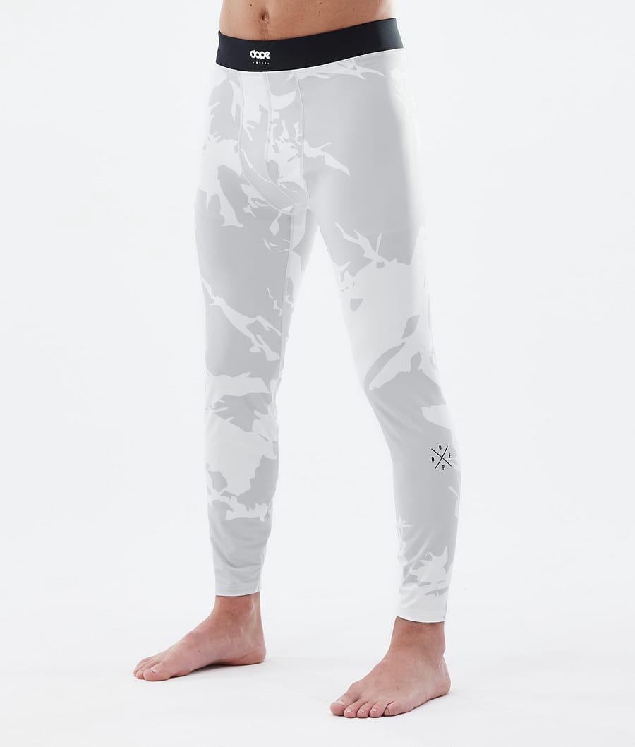 Men's Dope Snuggle 2X-Up Base Layer Pant Grey Camo USA | JHUXB-3517