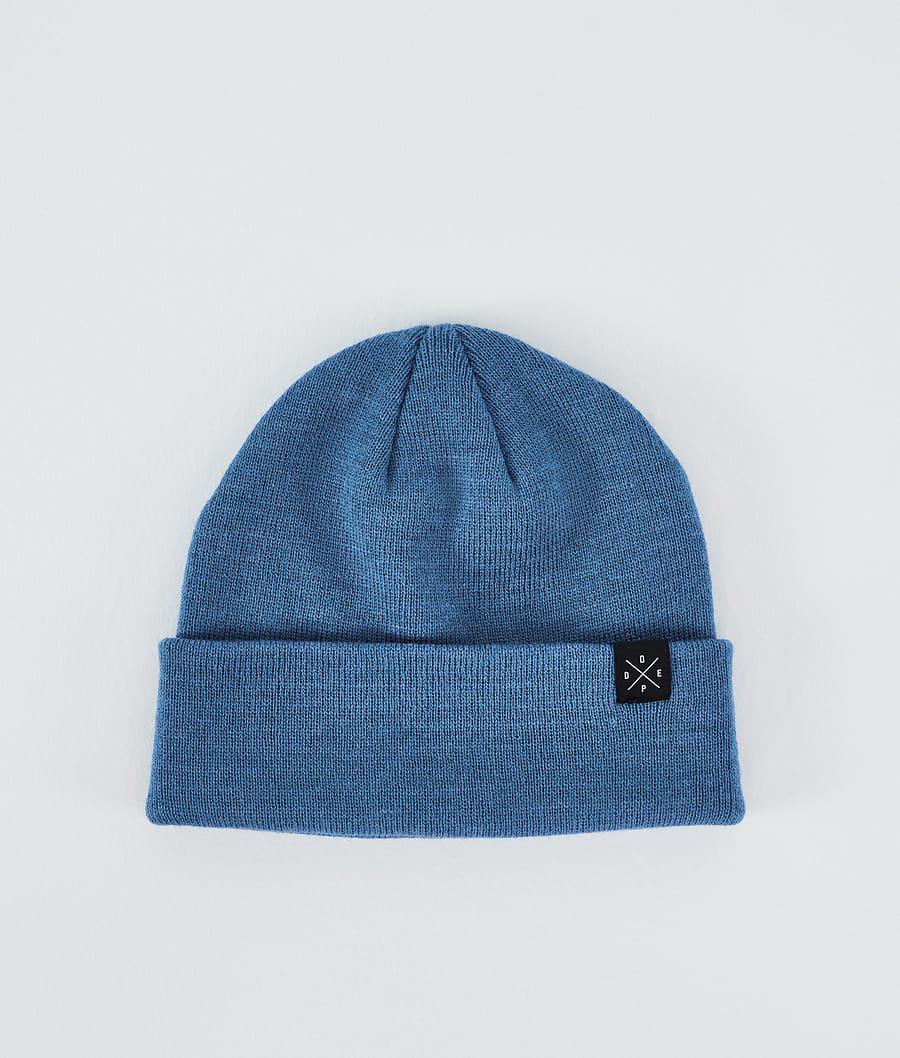 Men's Dope Solitude Beanie Blue Steel USA | ITMEV-4509