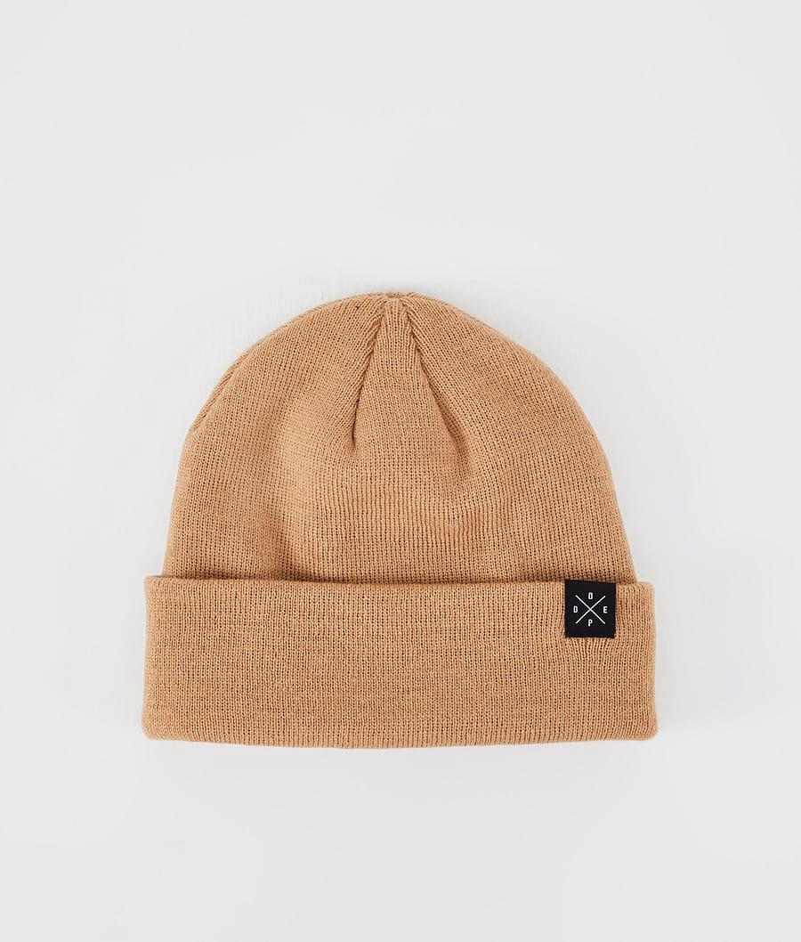 Men's Dope Solitude Beanie Khaki Yellow USA | LHZMO-0643