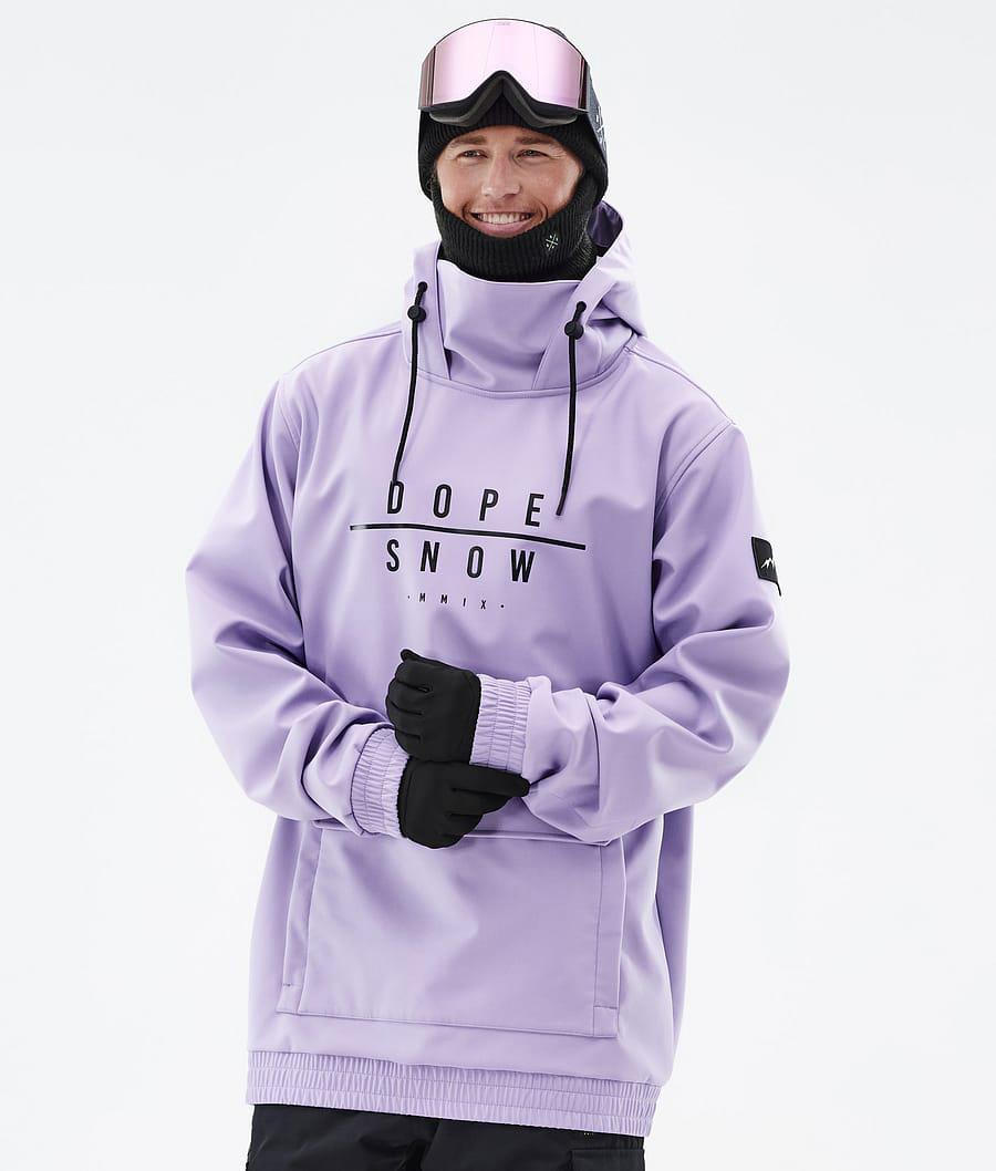 Men's Dope Wylie DS Snowboard Jacket Faded Violet Purple USA | ZSRLK-3409