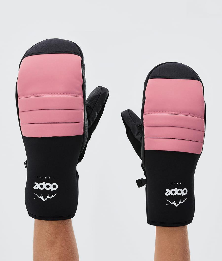 Women's Dope Ace Snow Mittens Pink USA | NHKRC-2571