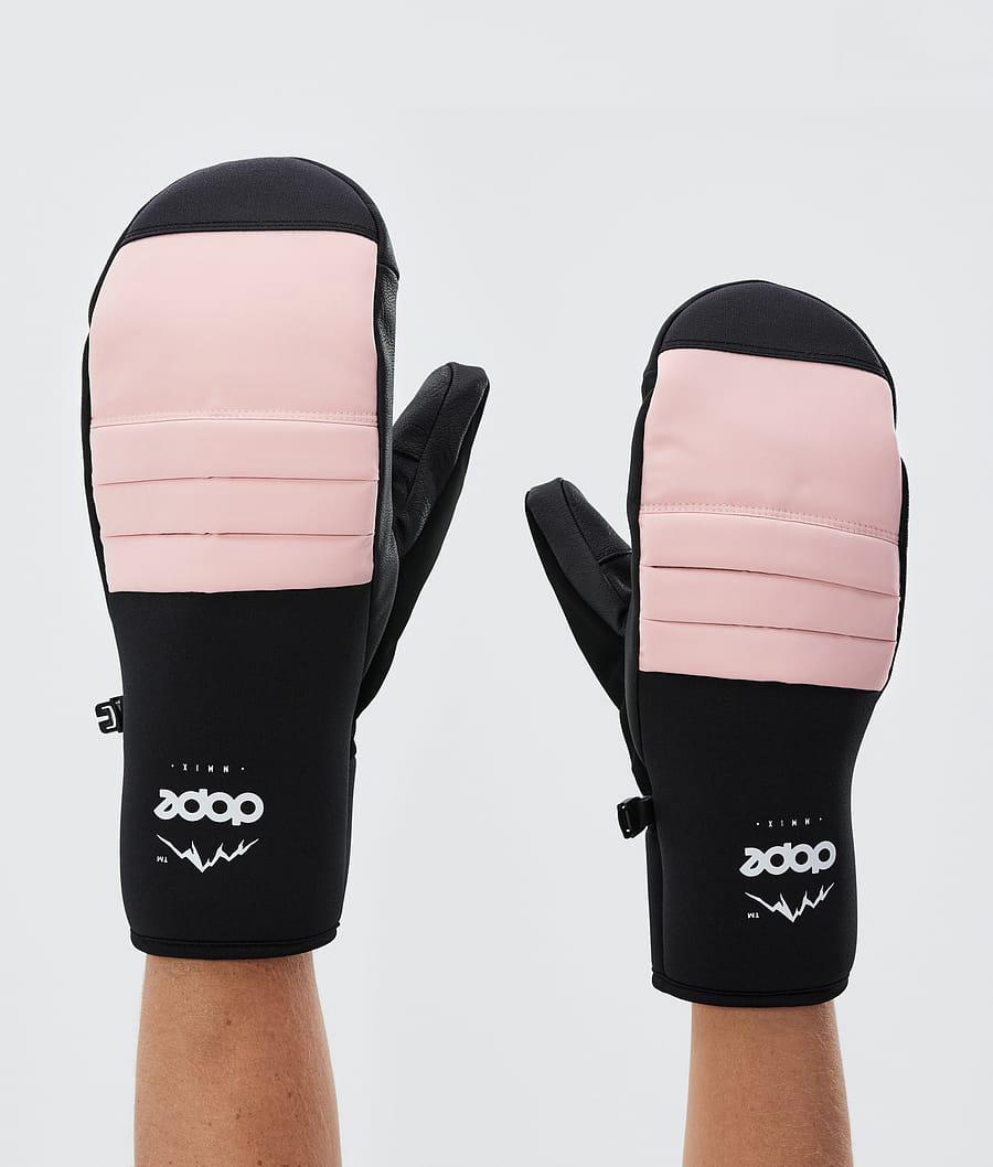 Women's Dope Ace Snow Mittens Soft Pink USA | VJCIX-1524