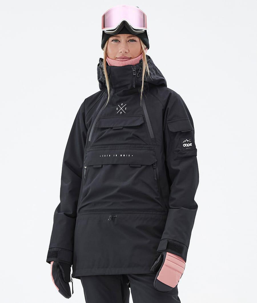 Women's Dope Akin W Ski Jacket Black USA | IBMKP-6517