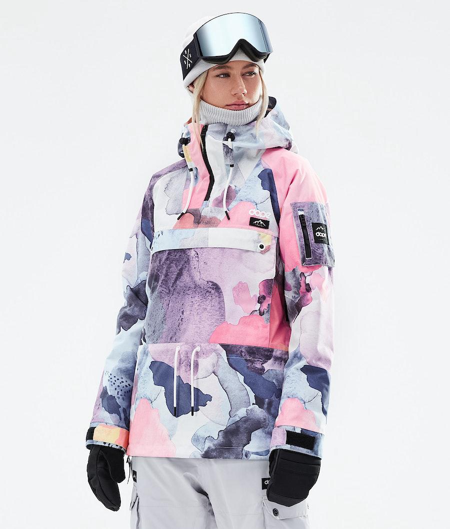 Women's Dope Annok W 2021 Ski Jacket Ink Multicolor USA | OJISX-1736