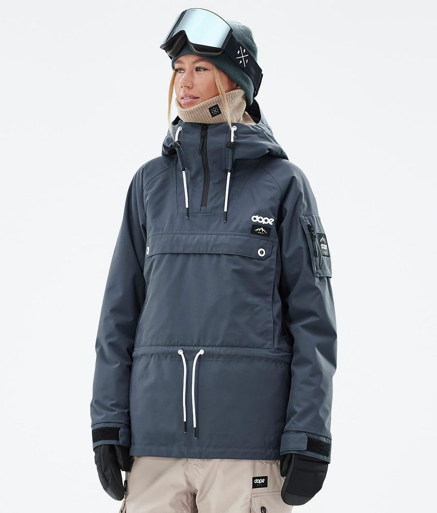 Women's Dope Annok W Ski Jacket Metal Blue USA | SWZDR-9275