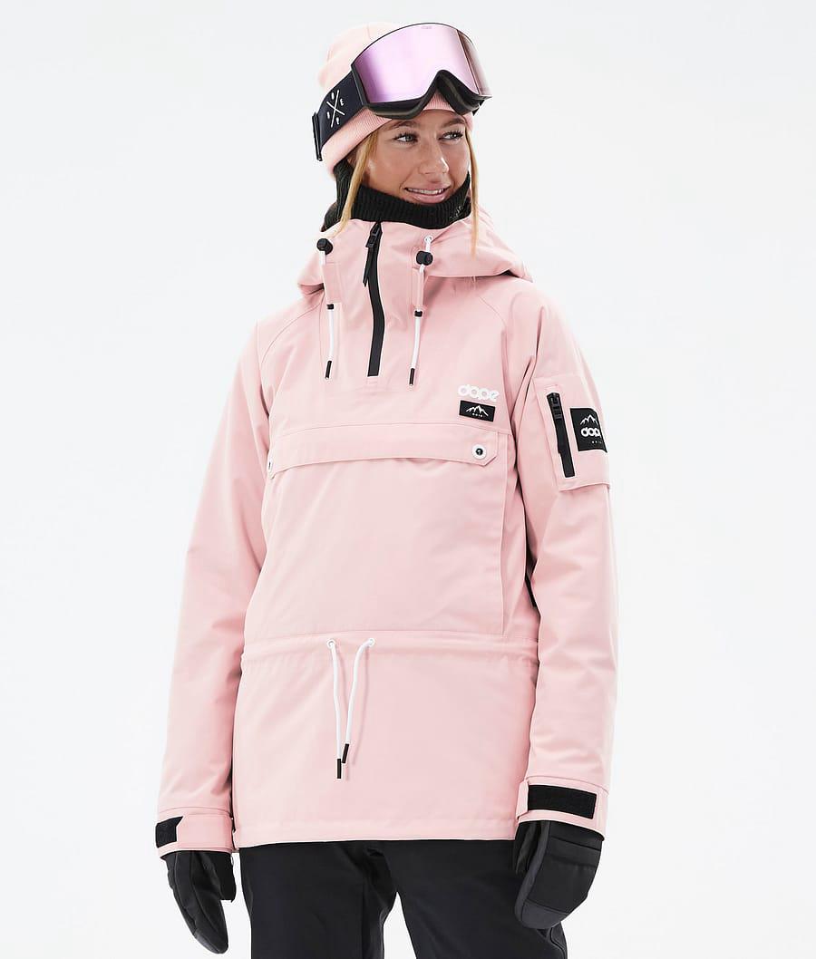 Women's Dope Annok W Snowboard Jacket Soft Pink USA | BTXSY-4067