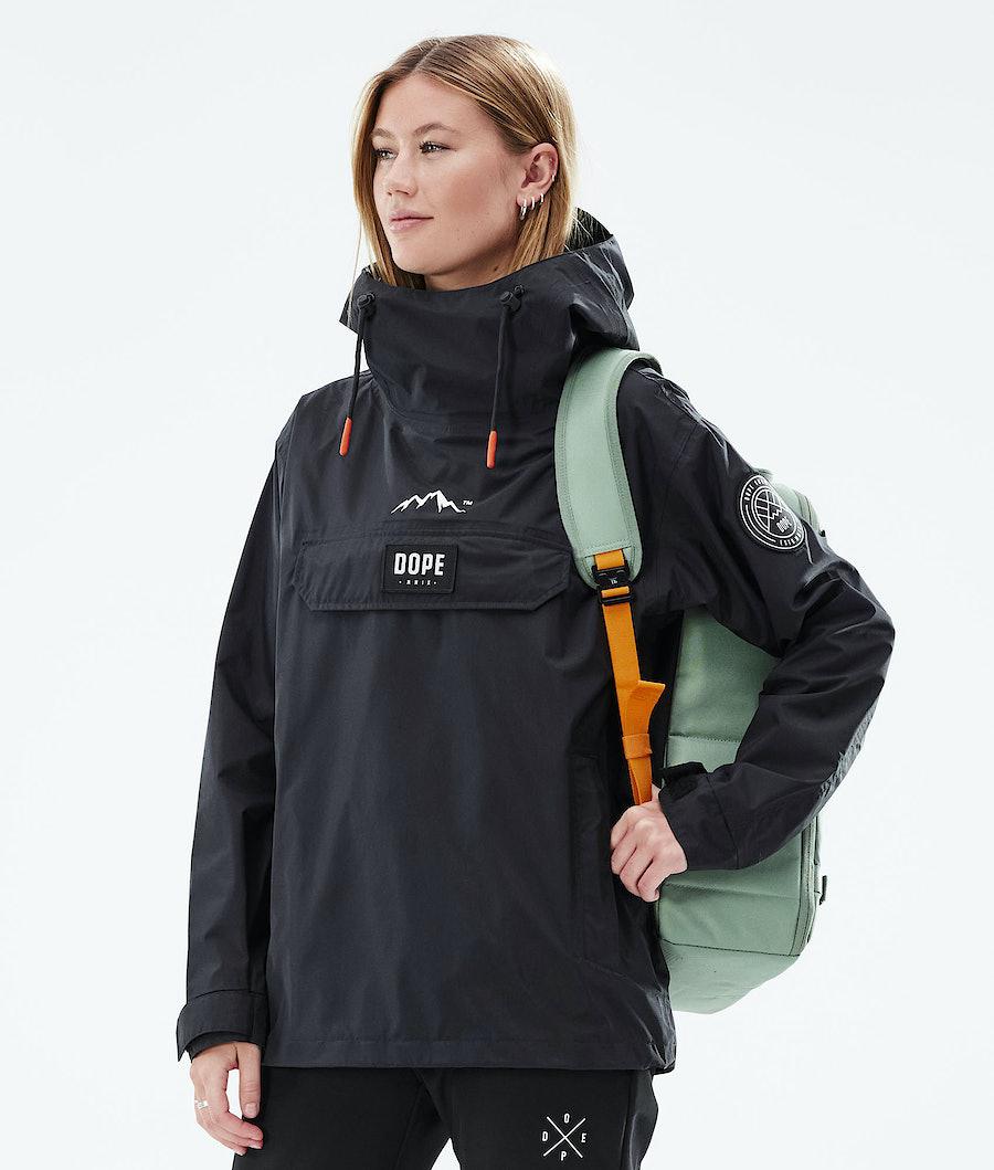 Women's Dope Blizzard Light W Outdoor Jacket Black USA | FPJZW-3540