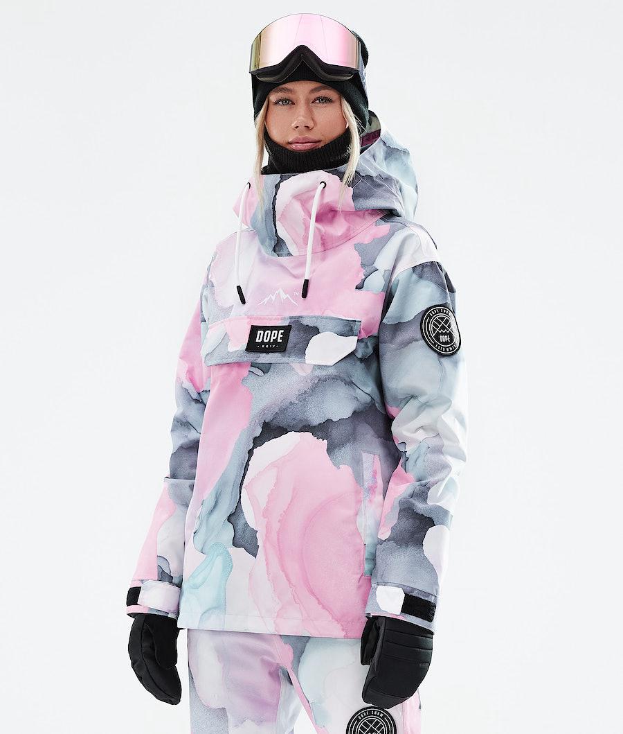 Women's Dope Blizzard W 2021 Snowboard Jacket Blot Pink USA | IJUVZ-8527