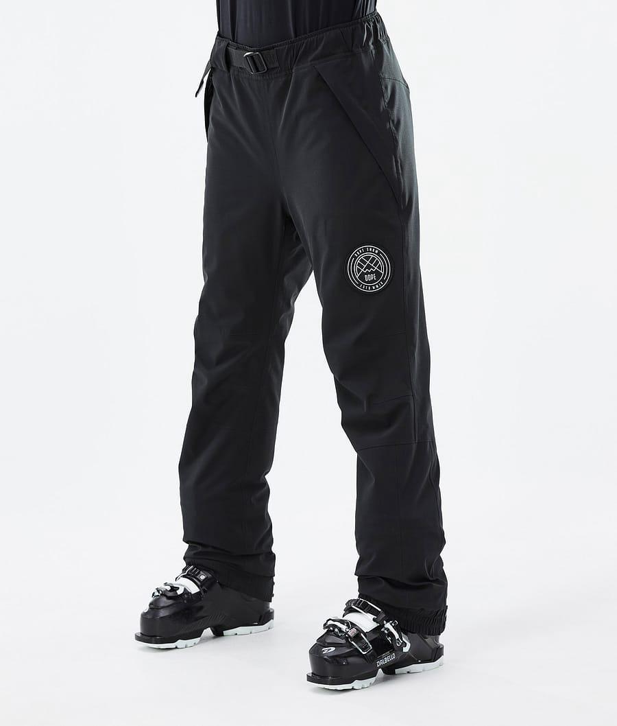 Women's Dope Blizzard W Ski Pants Black USA | EYSWT-1980