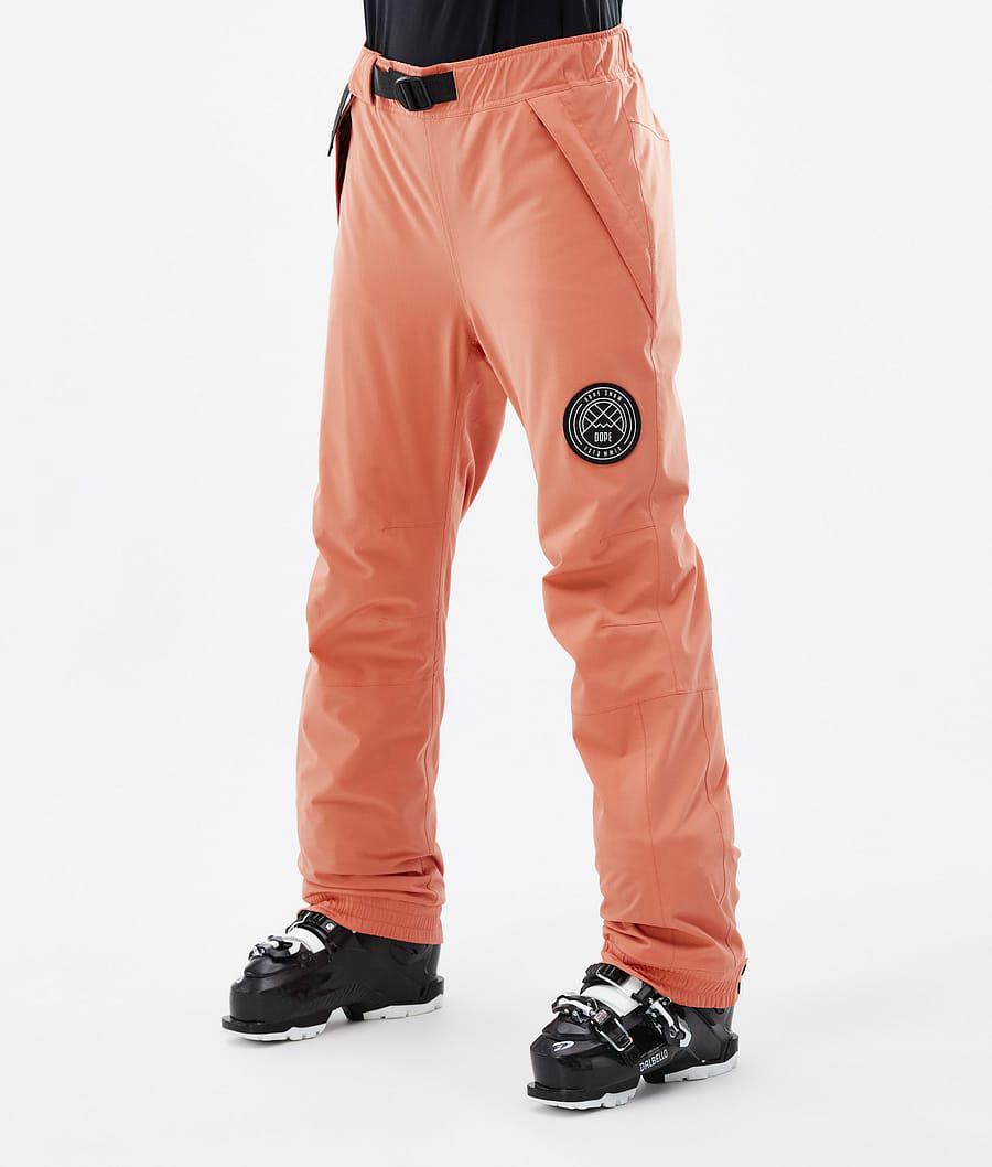 Women's Dope Blizzard W Ski Pants Peach Coral USA | NQTCS-9438